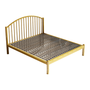 304不锈钢床环保加厚1.5m1米8双人床主卧室简约金属床铁艺钢架床