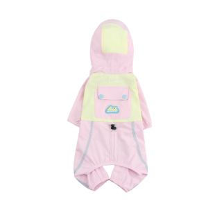 mookipet宠物服饰狗狗夏季衣服小型犬比熊雪纳瑞撞色四脚凉凉衣