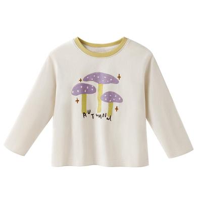 贝肽斯女童长袖T恤2025秋季新款儿童打底衫女宝宝休闲上衣服秋装