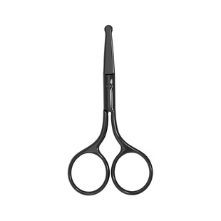 卓辰德国不锈钢圆头修鼻毛男用安全剃鼻毛修剪器女士修眉毛小剪刀