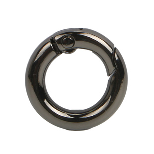 包包环扣配件开口合金弹簧圈女包钩圆环调节钥匙扣五金配件金属扣