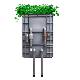 鱼缸沼泽过滤周转箱过滤器生态水培水池龟缸三合一净化水循环盒