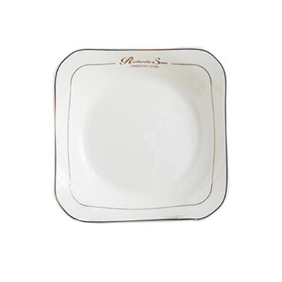 景德镇陶瓷盘方盘菜盘餐具防霉