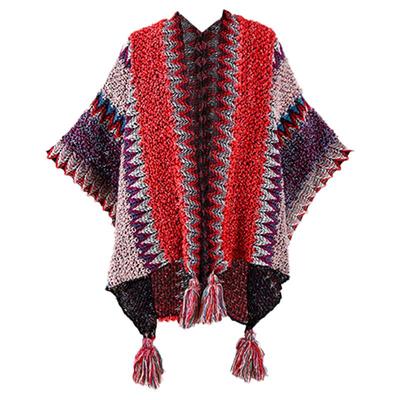 云缕披风斗篷披肩骆驼民族风