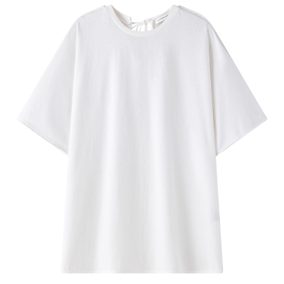 VIKTORIACHAN25PF早秋成衣系列 系结短袖松紧腰褶裥半身裙