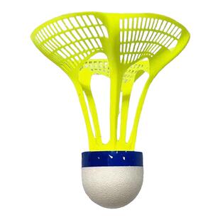 发光羽毛球夜用户外防风球耐打塑料胶训练球夜光高弹力抗风