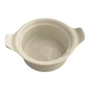 安木良品 出口原单 美式简约ins质感白色陶瓷饭碗意面汤西餐盘子