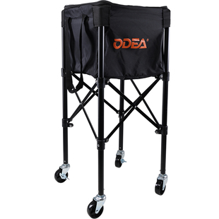 欧帝尔ODEA网球框教练车便携可折叠网球车带轮子容纳180颗球CX22