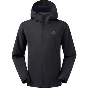 骆驼户外黑色冲锋衣女款2026春夏新款硬壳防风薄款登山衣服外套男