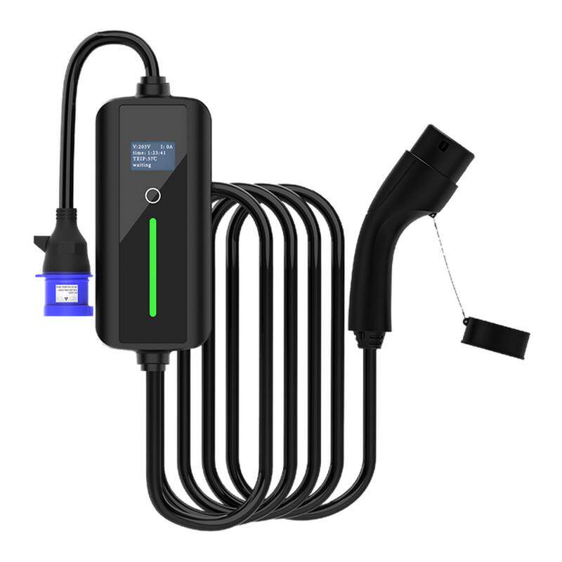 欧标Type2便携随车充WiFi蓝牙