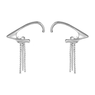 杀死玛丽苏 即刻精灵耳！甜酷显脸小设计无耳洞简约流苏耳夹耳挂