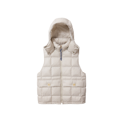 TACITURNLI短款羽绒马甲保暖