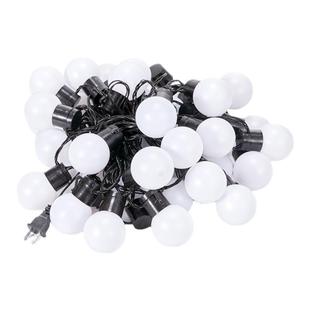 太阳能大圆球彩灯户外露营野营天幕帐篷布置摆摊氛围装饰灯串防水