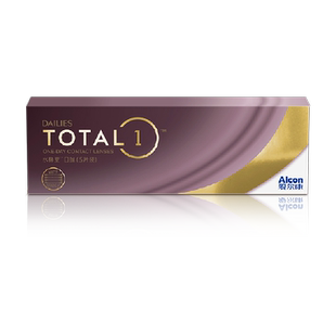 爱尔康水梯度日抛隐形眼镜硅水凝胶透氧近视透明非月抛官方正品