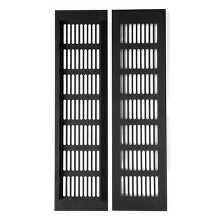 铝合金透气网长方形平面通风散气孔橱柜衣柜线孔盖鞋柜装饰散热盖