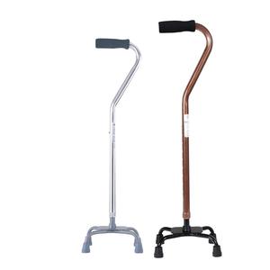 拐杖老人防滑四脚医用拐棍老年人手杖轻便拐扙行走助行器橡胶头