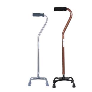 拐杖老人防滑四脚医用拐棍老年人手杖轻便拐扙行走助行器橡胶头