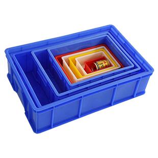 周转箱长方形塑料零件盒加厚收纳盒工具盒工业物料盒物流箱过滤箱