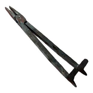 木工钳头阻铁班妻顶针马口钳子鱼尾独脚顶铁夹具凳钳铁匠铁定工具