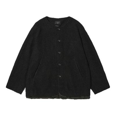 TIRES极简羊毛800G保暖无领夹克