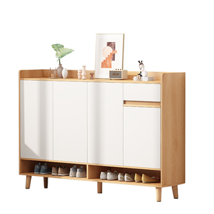 楼道外鞋柜家用门口2024新款爆款入户大容量一体收纳经济简易鞋架