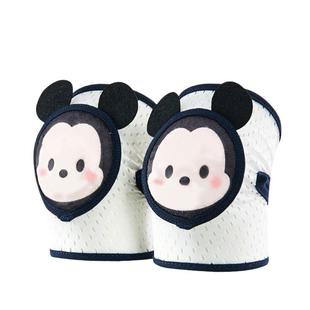 迪士尼婴儿护膝宝宝学步学爬神器爬行夏季透气膝盖防摔防滑可调节