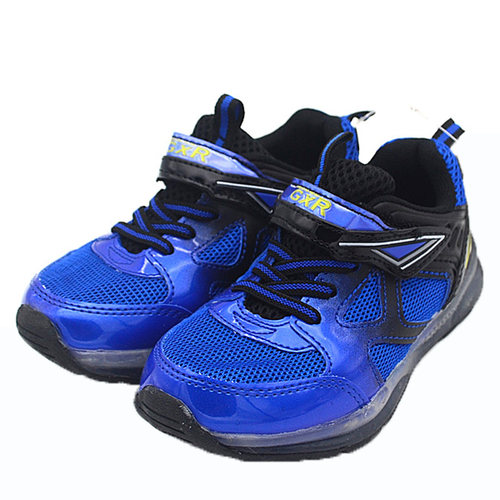 日本GXR中小童春夏秋季运动鞋灯光爆闪鞋波鞋透气休闲鞋防滑弹性