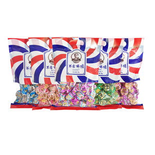 不老林糖沈阳特产牛轧糖果208gx5袋装牛扎糖软糖花生糖牛奶糖喜糖