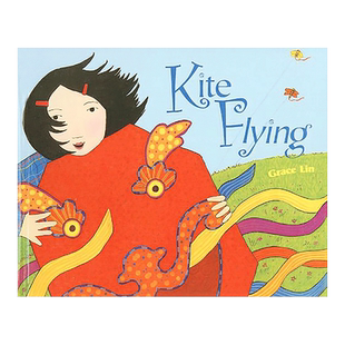 【现货】Kite Flying 放风筝 英文原版儿童绘本 中国传统文化 3-6岁进口图书书籍
