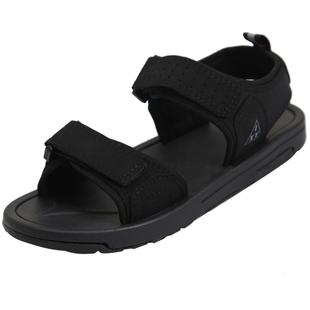 2026新款妈妈凉鞋女夏平底低跟舒适奶奶鞋中老年人软底防滑沙滩鞋