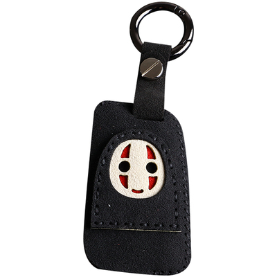 Alcantara翻毛皮无脸男速腾CC迈腾途观帕萨特polo车钥匙包壳扣