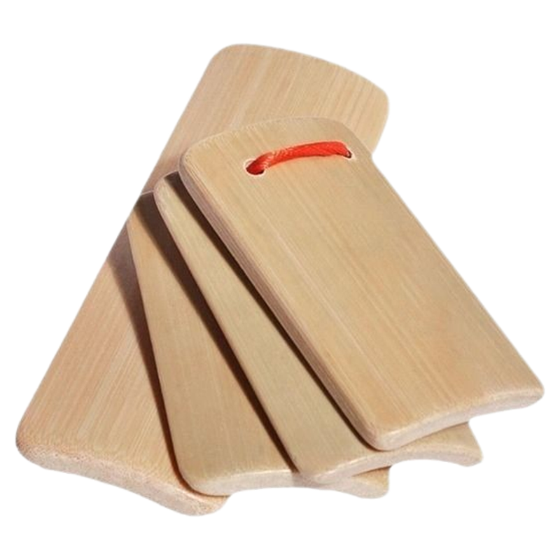 儿童初学响板入门专业小学生快板竹板成人表演幼儿园道具宝宝红绸