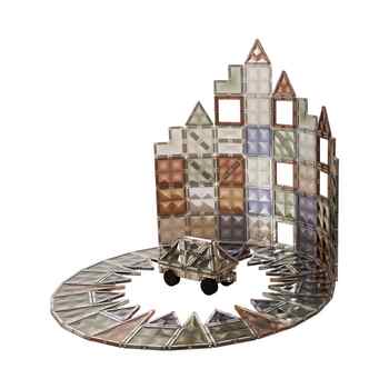 贝易儿童磁力片彩窗益智拼装玩具婴儿磁吸积木男女孩新年生日礼物实付178元到手包邮