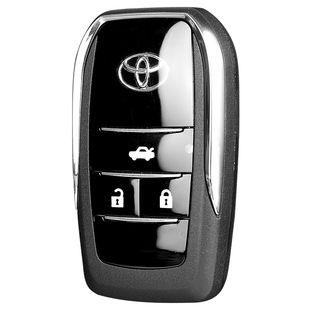 适用丰田新威驰FS致炫X逸致享汉兰达凯美瑞车遥控改装折叠钥匙壳