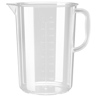 亚克力量杯带刻度奶茶店专用大容量厨房用食品级商用耐高温pc量筒