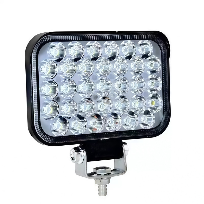 货车led倒车灯12v24伏方灯强光农用车铲车大灯改装雾灯挖机工程车