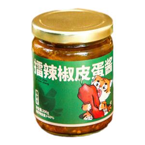 甜老虎擂辣椒皮蛋酱辣椒酱湖南特产伴手礼开胃下饭菜拌饭拌面神器