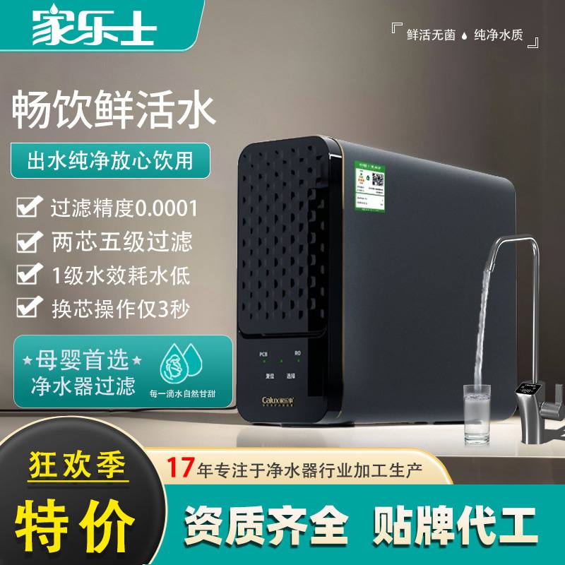 净水器家用厨下式直饮净饮集成RO纯水机水路净水机大流量反渗透机
