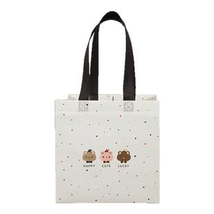 服装店无纺布袋子可爱卡通小熊购物袋儿童礼品环保袋童装手提袋子