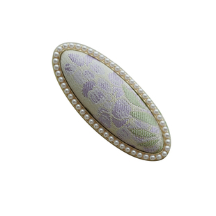 名家上久楷九重紫宋锦耳钉纯手工中式汉服发夹鸭嘴夹头绳国风新品