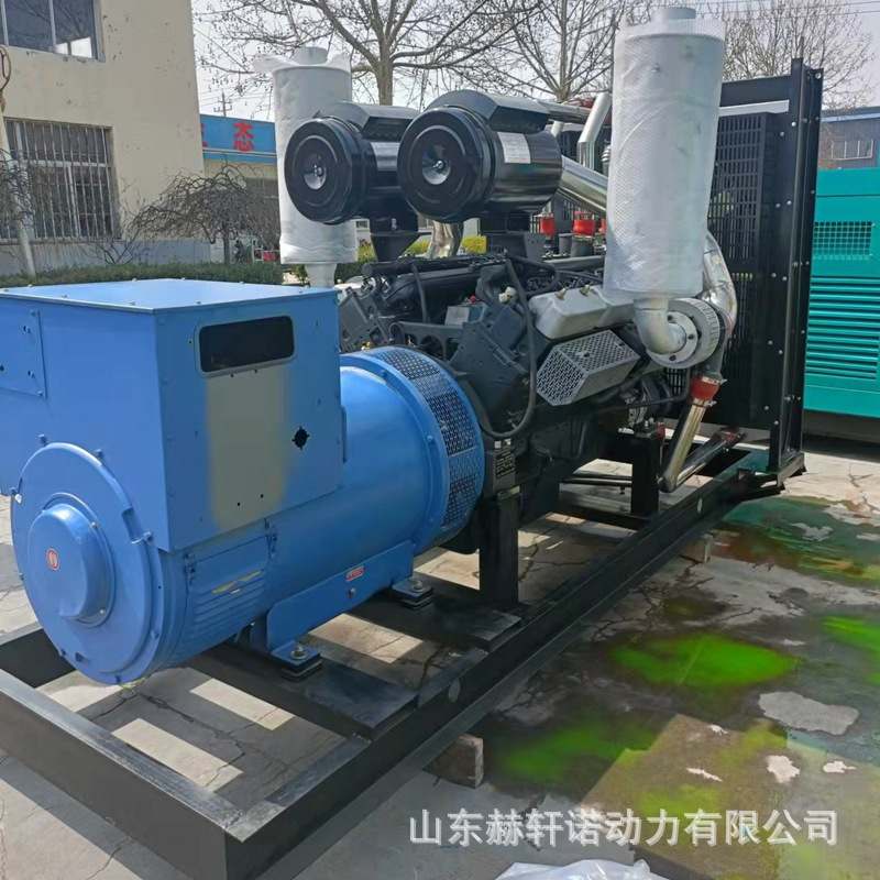潍柴500kw发电机组 工地应急发电机组  低油耗200千瓦柴油发电机