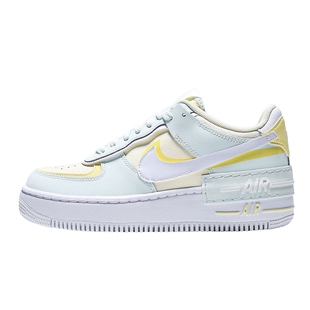 Nike耐克夏季女鞋AIR FORCE 1空军一号厚底休闲运动鞋DZ1847-301