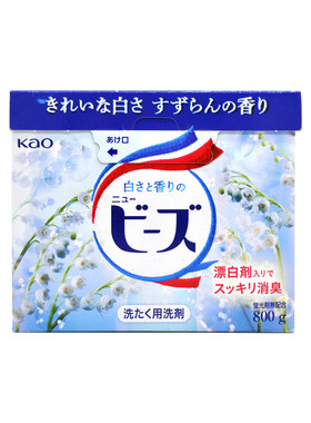 花王洗衣粉持久留香无荧光剂800g
