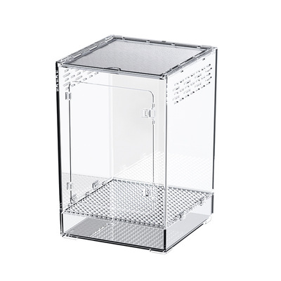 爬宠鬃狮蜥养殖箱大号透明亚克力