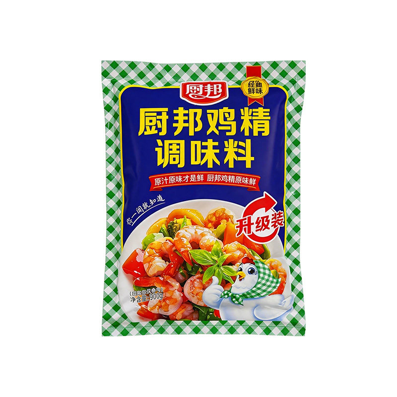 包邮【整箱厨邦鸡精900克*10包】鸡精调味料酒店餐饮炒菜红烧煲汤