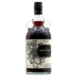 Krake挪威海怪黑朗姆酒海妖章鱼北海巨妖英国进口洋酒调酒烈酒