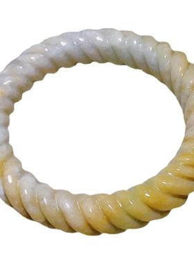 承李李原创设计风气质款翡翠手镯