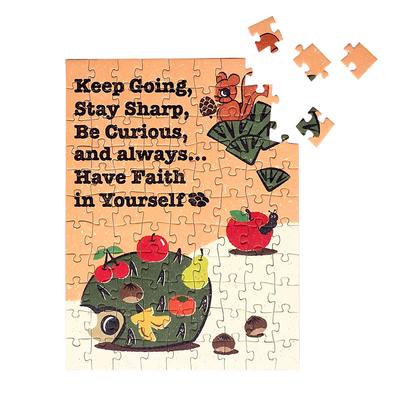 富富小刺猬拼图可爱复古玩具礼物