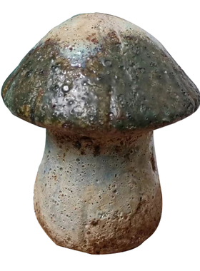 胡渣粗陶花园怀旧风户外摆件