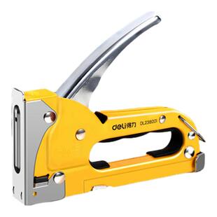 得力钉枪手动射钉枪码钉枪木工钉子专用打钉神器马订枪气钉枪家用